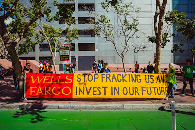 Dropping The Banner On Wells Fargo's Fossil Foolishness:May 18, 2022