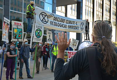 People Vs. Fossil Fuels Solidarity Action:October 15, 2021