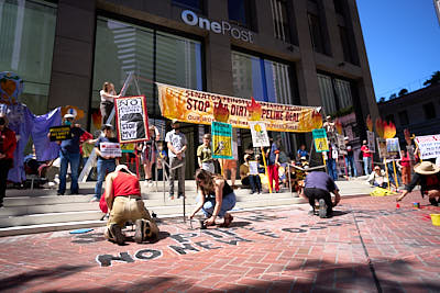 Ally Action: No Dirty Deal @ Sen. Feinstein's Office:September 1st, 2022