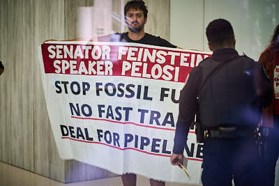 Ally Action: No Dirty Deal @ Sen. Feinstein's Office:September 1st, 2022